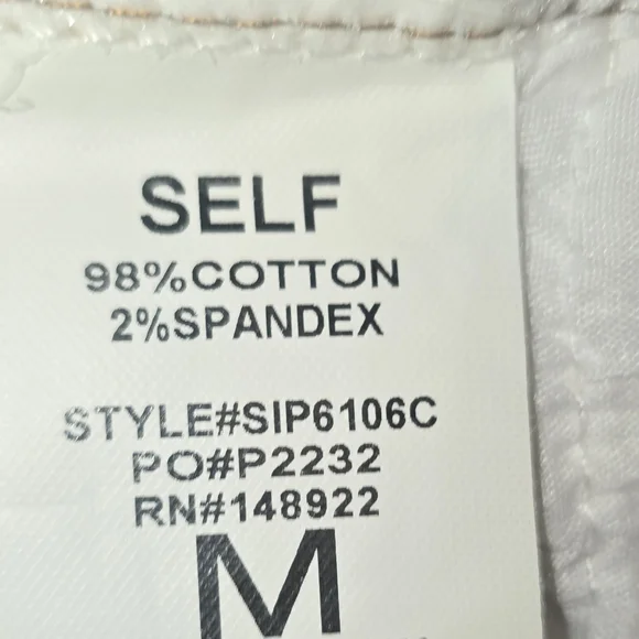 Cotton Stretch Striped Flare Jeans in Brown and White Hippie Country Nashville - Picture 8 of 9